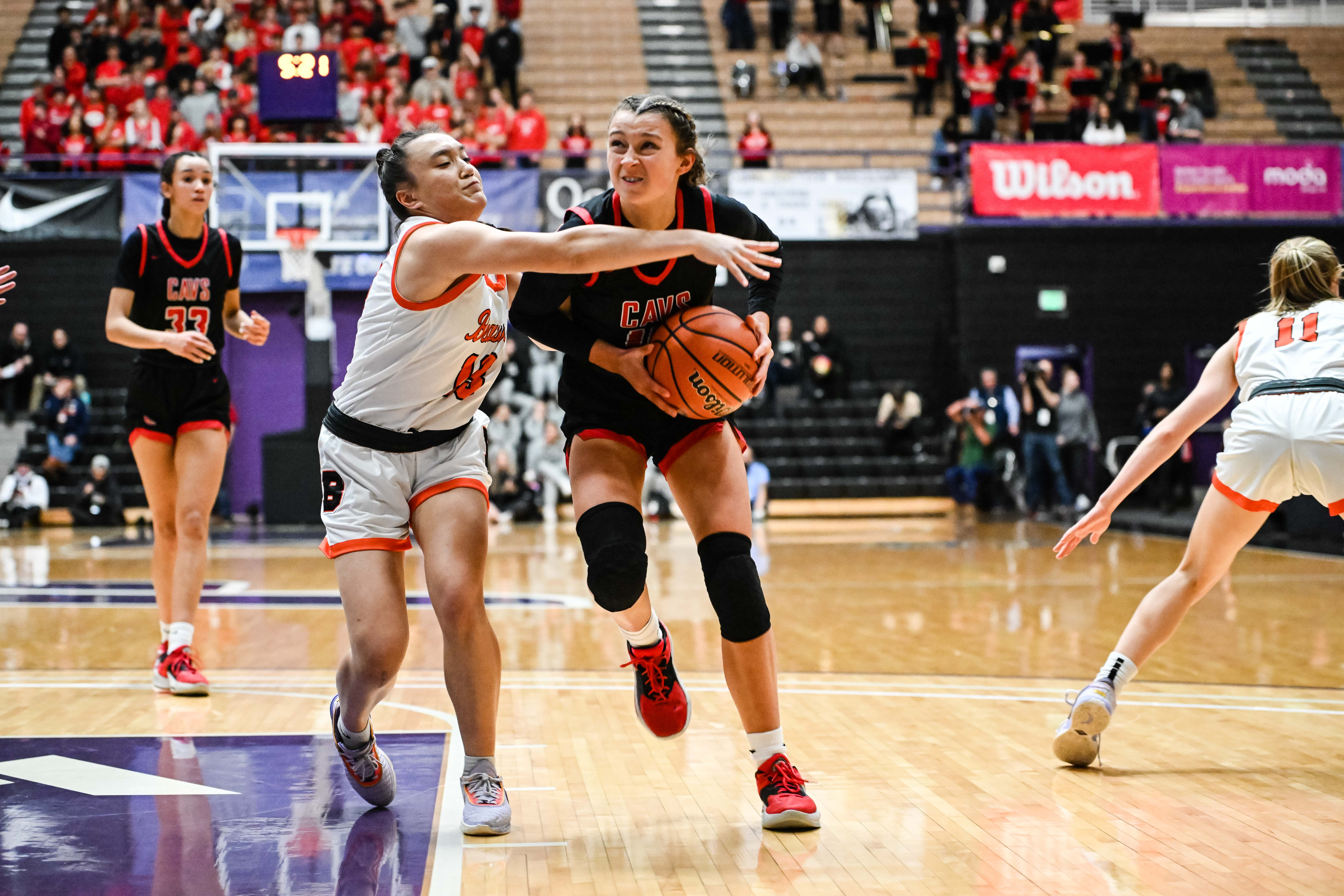 Clackamas Beaverton 6A Oregon girls basketball quarterfinal Naji Saker 1 -46